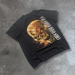 2018 Avenged Sevenfold‎ World Tour T Shirt Skull Graphic Black Mens XL